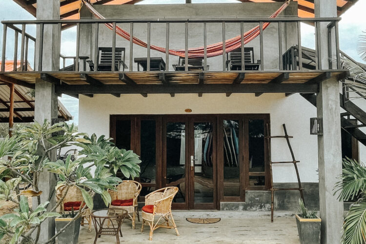 front side of family cabana